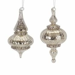 Melrose Glass Drop Ornament