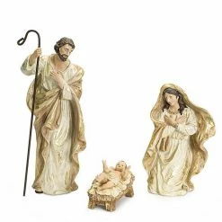Melrose Holy Family Christmas Table Decor 3-piece Set