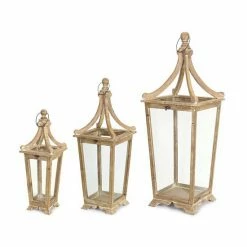 Melrose Lantern Table Decor 3-piece Set