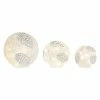 Melrose LED Pine Cone Globe 3-pc. Set 2 Melrose LED Pine Cone Globe 3-pc. Set -Melrose Sales Store unnamed file 121