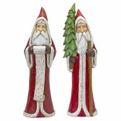 Melrose Santa Floor Decor 2-piece Set