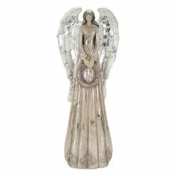 Melrose Angel With Wreath Decor