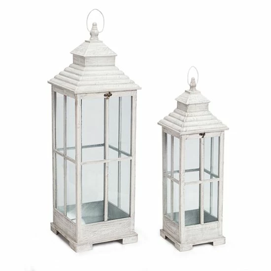 Melrose Lantern Table Decor 2-piece Set 3 Melrose Lantern Table Decor 2-piece Set