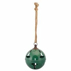 Melrose Green Sleigh Bell Wall Decor
