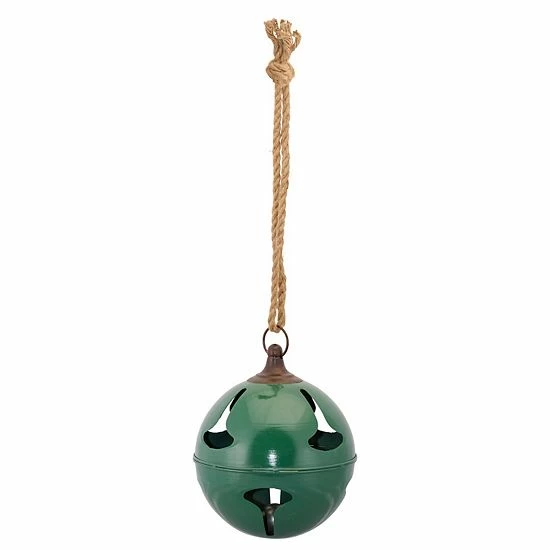 Melrose Green Sleigh Bell Wall Decor 3 Melrose Green Sleigh Bell Wall Decor