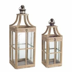 Melrose Lantern Table Decor 2-piece Set
