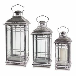 Melrose Lantern Table Decor 3-piece Set