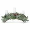 Melrose Artificial Pine & Eucalyptus Centerpiece Candle Holder -Melrose Sales Store unnamed file 201