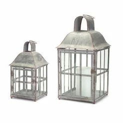 Melrose Lantern Table Decor 2-piece Set