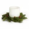 Melrose Pine Candle Wreath 4-pc. Set -Melrose Sales Store unnamed file 210