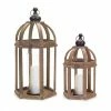 Melrose Cage Lantern Floor Decor 2-piece Set -Melrose Sales Store unnamed file 215