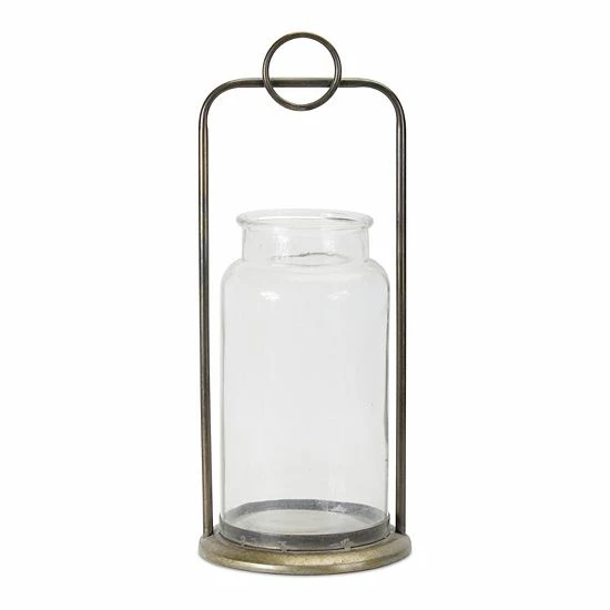 Melrose Jar Lantern Floor Decor 3 Melrose Jar Lantern Floor Decor
