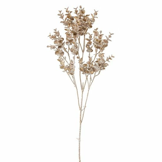 Melrose Metallic Artificial Eucalyptus Spray 12-piece Set 3 Melrose Metallic Artificial Eucalyptus Spray 12-piece Set