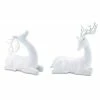 Melrose Modern Faux Reindeer Table Decor 2-piece Set
