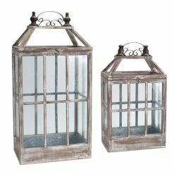 Melrose Lantern Table Decor 2-piece Set