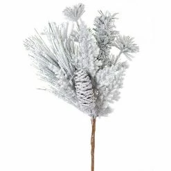 Melrose Snowy Artificial Pine Spray