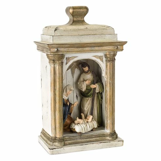 Melrose Nativity Christmas Holy Family Intricate Floor Decor 3 Melrose Nativity Christmas Holy Family Intricate Floor Decor