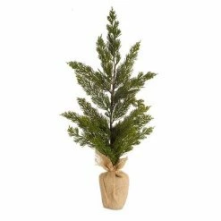 Melrose Mini Artificial Pine Tree Floor Decor 4-piece Set