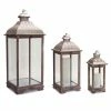 Melrose Mixed Media Lantern Floor Decor 3-piece Set -Melrose Sales Store unnamed file 293