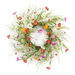 Melrose Artificial Mixed Floral IV Wreath