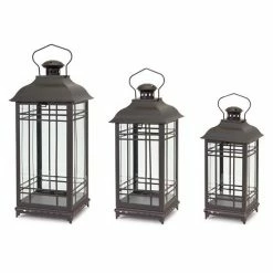 Melrose Lantern Table Decor 3-piece Set