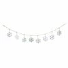 Melrose Snowflake Garland 4-piece Set -Melrose Sales Store unnamed file 309