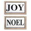 Melrose Noel Joy Christmas Wall Decor 2-piece Set -Melrose Sales Store unnamed file 323