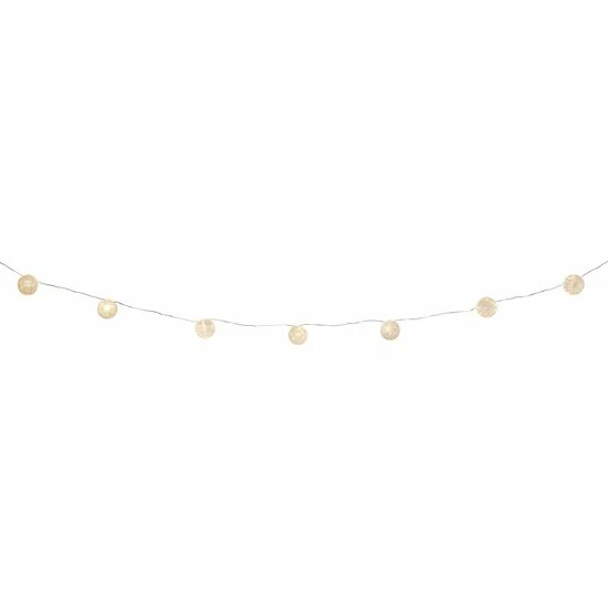 Melrose LED 12-ft. Ball String Lights 3 Melrose LED 12-ft. Ball String Lights