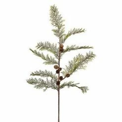Melrose Artificial Cypress Pinecone Spray Pick 6-piece Set