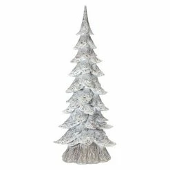 Melrose Winter Distressed Tree Floor Decor