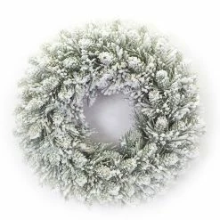 Melrose Flocked Candle Ring 2-pc. Set