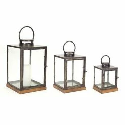 Melrose Lanterns Table Decor 3-piece Set