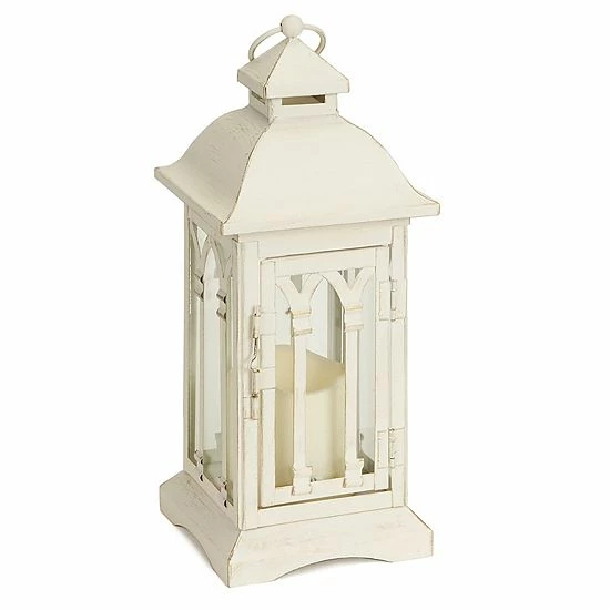 Melrose Classic Off White Lantern Floor Decor 3 Melrose Classic Off White Lantern Floor Decor