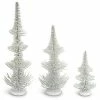 Melrose Frosted Artificial Pine Christmas Tree Floor Decor 3-piece Set -Melrose Sales Store unnamed file 89
