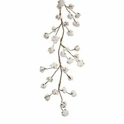 Melrose Artificial Cotton Garland 2-piece Set