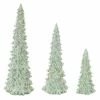 Melrose Frosted Artificial Christmas Tree Table Decor 3-piece Set 2 Melrose Frosted Artificial Christmas Tree Table Decor 3-piece Set -Melrose Sales Store unnamed file 93