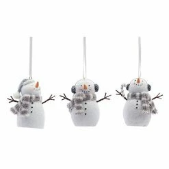 Melrose Snowman Ornament 6-Piece Set